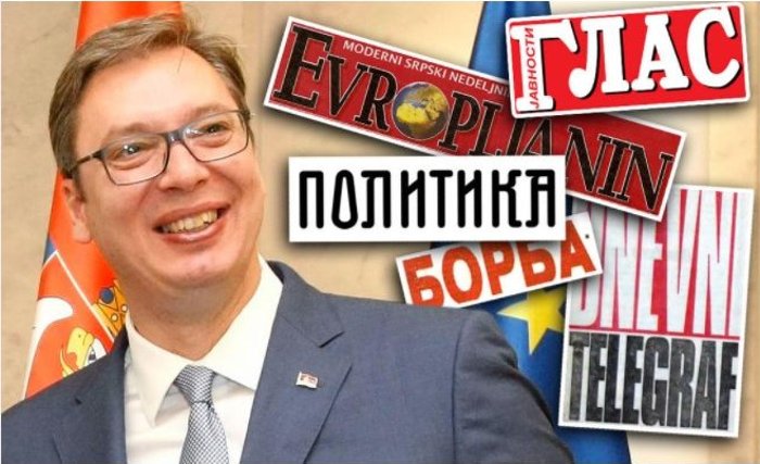 Вучићеве медије и новинаре третирати као окупаторске трупе после ослобођења! Вучићеве медије и новинаре третирати као окупаторске трупе после ослобођења!