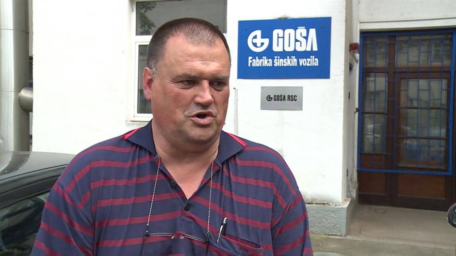Милан Вујичић: Ако држава чека да сви помремо, нека нам то кажу; Гошу "трпају у исти кош“ са Фијатом и Горењем - то није исто Милан Вујичић: Ако држава чека да сви помремо, нека нам то кажу; Гошу "трпају у исти кош“ са Фијатом и Горењем - то није исто