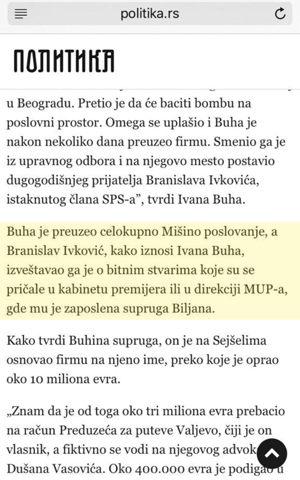 Биљана Поповић Ивковић шпијунирала за мафију па унапређена у државног секретара!?