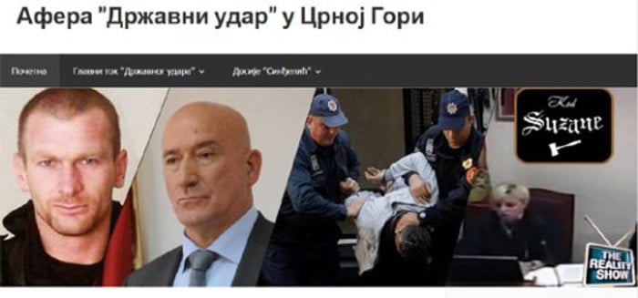 Афера „државни удар“ у Црној Гори: Сви подаци на сајту Drzavniudar.me Афера „државни удар“ у Црној Гори: Сви подаци на сајту Drzavniudar.me