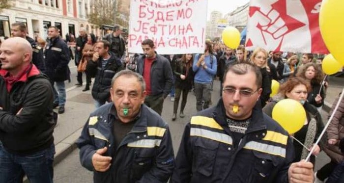 Радници „Поште“ поново на улици Радници „Поште“ поново на улици