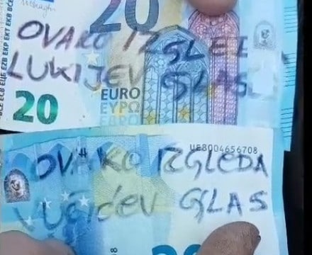 Овако изгледа Вучићев глас! Овако изгледа Вучићев глас!