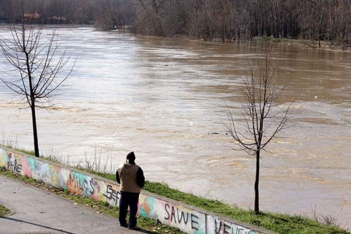 Киша и град у Јагодини, водостај Мораве и даље расте Киша и град у Јагодини, водостај Мораве и даље расте