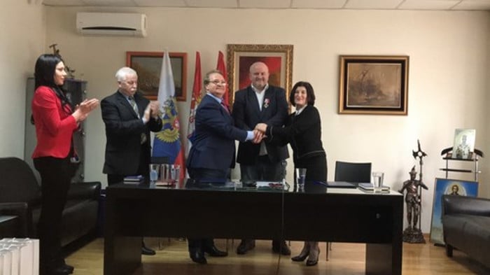Сарадња синдиката полиције Србије, Српске и Русије Сарадња синдиката полиције Србије, Српске и Русије