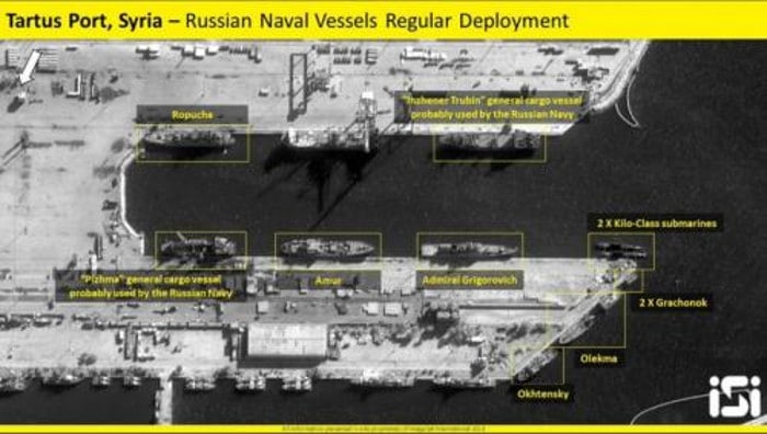 Руска морнарица напушта сиријске луке, заузима борбене позиције у Медитерану Руска морнарица напушта сиријске луке, заузима борбене позиције у Медитерану