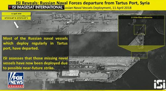 Руска морнарица напушта сиријске луке, заузима борбене позиције у Медитерану