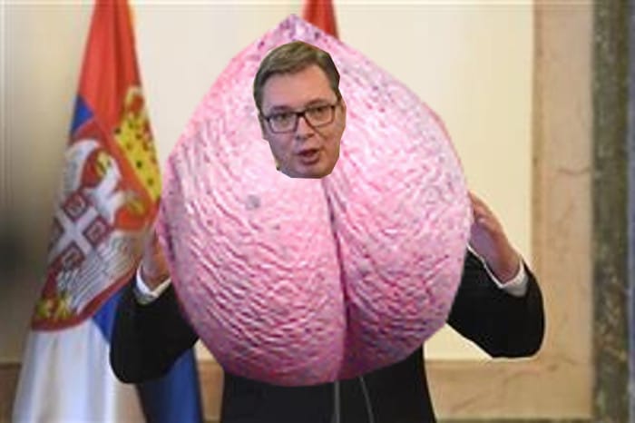 Велеиздајнички олошу, дал би трампио Косово за кило добрих муда? Велеиздајнички олошу, дал би трампио Косово за кило добрих муда?