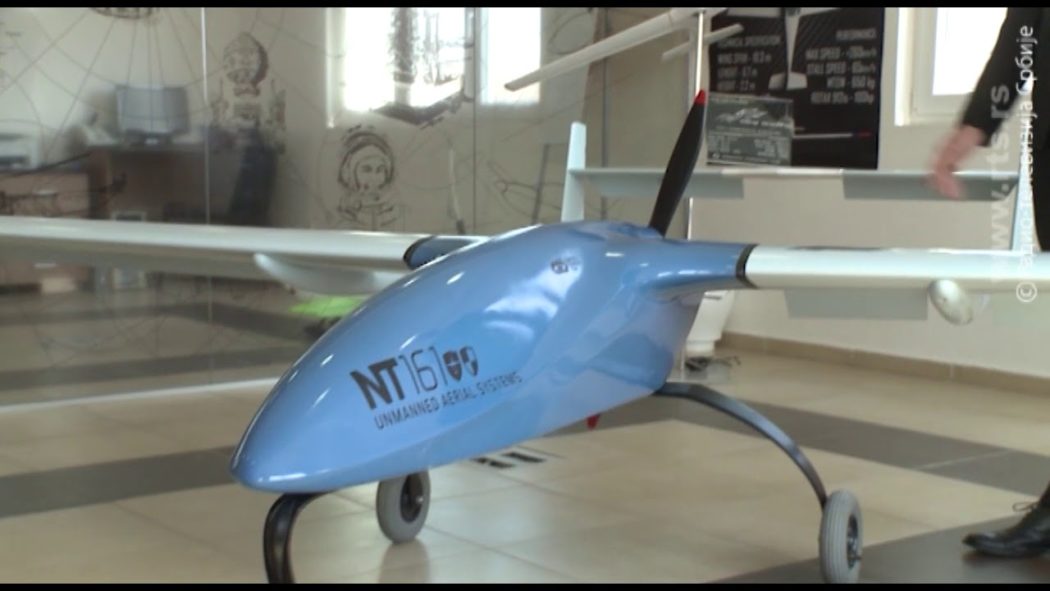 Српска беспилотна летелица НТ-161 (видео) Српска беспилотна летелица НТ-161 (видео)