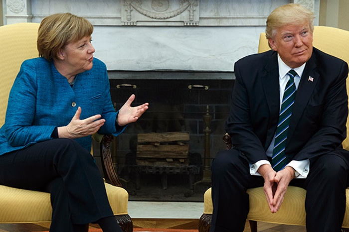 WSJ: Меркелова тражи од Трампа да немачки бизнис не учествује у новим санкцијама против Русије WSJ: Меркелова тражи од Трампа да немачки бизнис не учествује у новим санкцијама против Русије