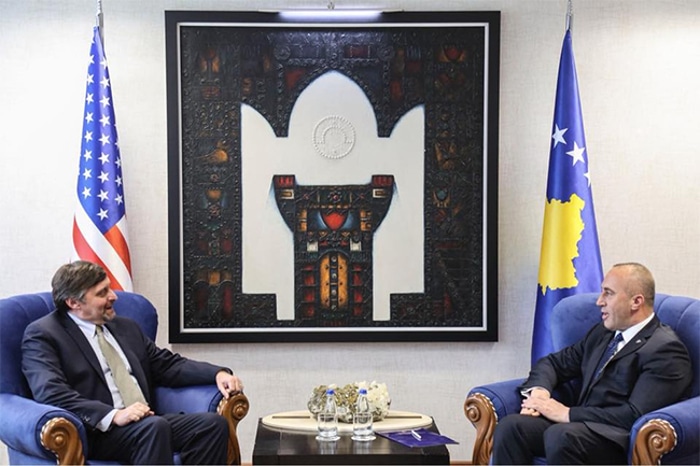 Оснивач СНС Палмер обећао Харадинају да ће САД даље радити „на јачању Косова као државе“ Оснивач СНС Палмер обећао Харадинају да ће САД даље радити „на јачању Косова као државе“