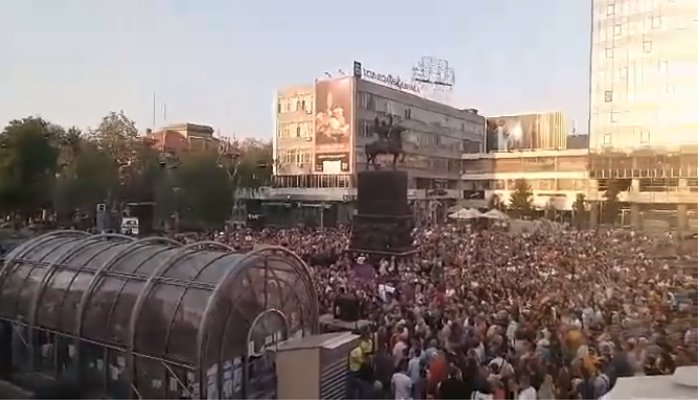 Погледајте протест у Нишу који су режимски и окупациони медији цензурисали! (видео) Погледајте протест у Нишу који су режимски и окупациони медији цензурисали! (видео)