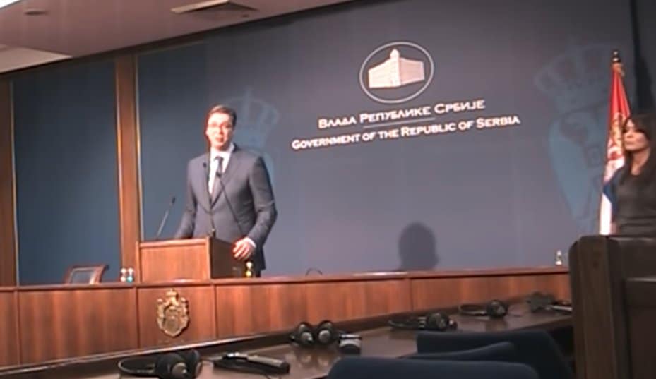 Конференција за штампу Александра Вучића и несталог новинара Стефана Цветковића (видео) Конференција за штампу Александра Вучића и несталог новинара Стефана Цветковића (видео)