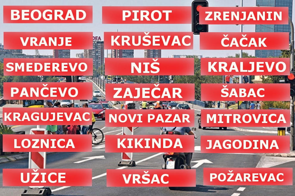 СУТРА СТАЈЕ САОБРАЋАЈ У 21 ГРАДУ! Због високих цена горива сви гасе аутомобиле