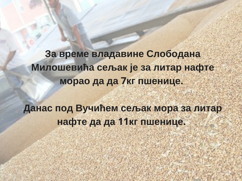 Око тог хлеба и пшенице ПАТОЛОШКИ ЛАЖОВУ!