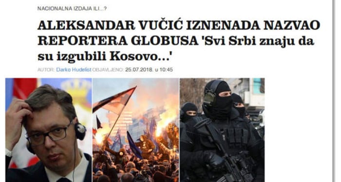 ВЕЛЕИЗДАЈНИК у хрватским медијима: Сви Срби знају да су изгубили Косово ВЕЛЕИЗДАЈНИК у хрватским медијима: Сви Срби знају да су изгубили Косово