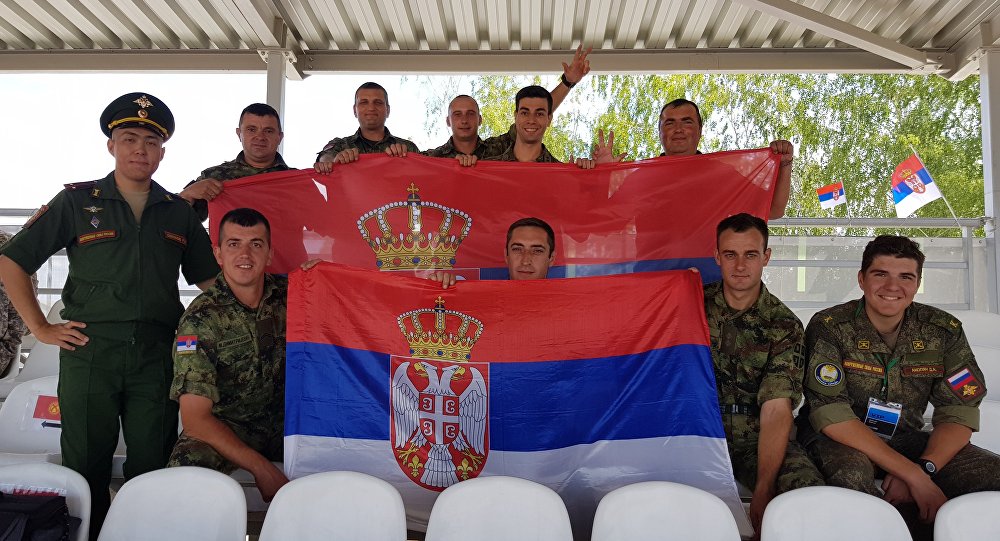 Србија у полуфиналу „Тенковског биатлона“ (видео) Србија у полуфиналу „Тенковског биатлона“ (видео)