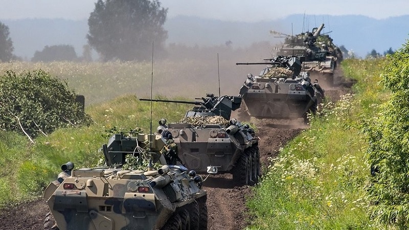 Русија демонстрира Западу ударну моћ великих војних снага на огромном простору Русија демонстрира Западу ударну моћ великих војних снага на огромном простору