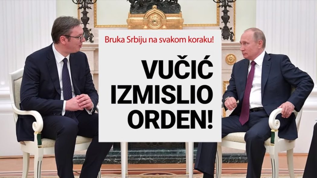 СКАНДАЛ! Путин није одликовао Вучића! Докази да је Вучић слагао да је добио орден (видео) СКАНДАЛ! Путин није одликовао Вучића! Докази да је Вучић слагао да је добио орден (видео)