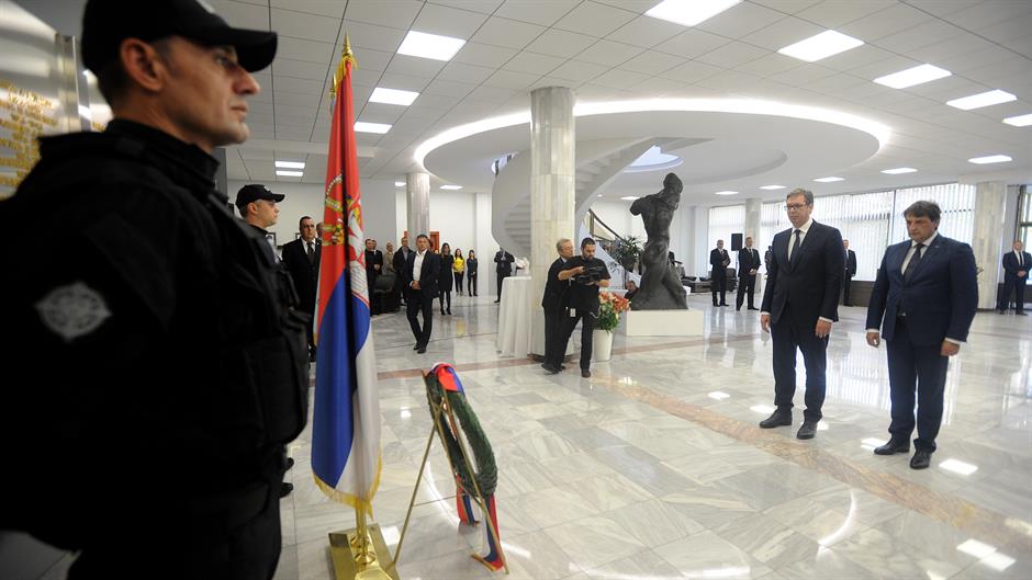 Свечани скуп криминалаца у седишту БИА Свечани скуп криминалаца у седишту БИА