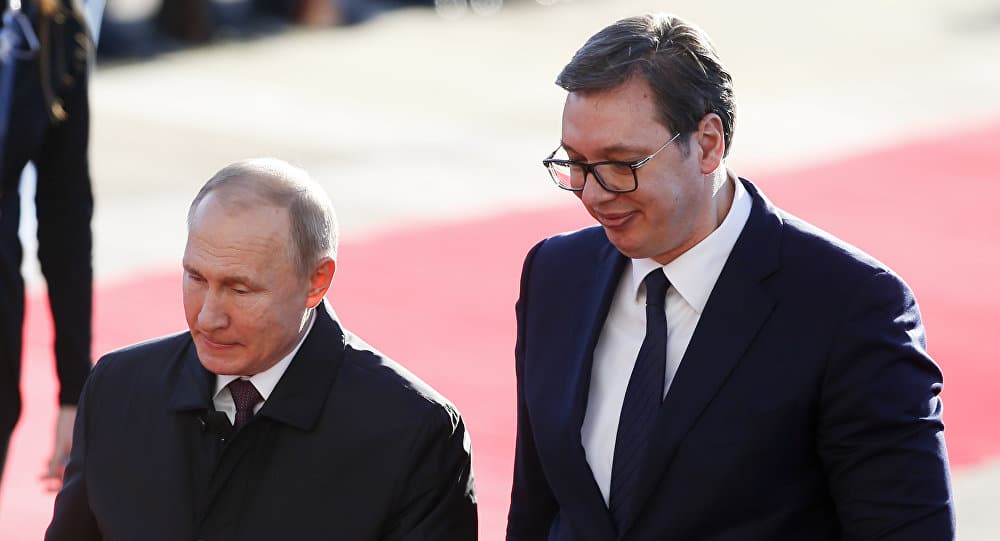 ХЛАДАН ТУШ! Путина не занима Вучићев митинг у Београду (видео) ХЛАДАН ТУШ! Путина не занима Вучићев митинг у Београду (видео)