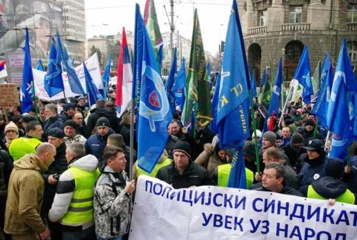 Полицијски синдикат Србије се придружује протестима "1 од 5 милиона" Полицијски синдикат Србије се придружује протестима "1 од 5 милиона"