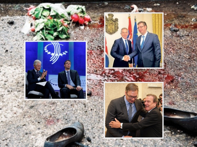 ЛИЦЕМЕРЈЕ: Вучић прича о НАТО бомбаровању а плаћа Клинтона, Блера и Шредера ЛИЦЕМЕРЈЕ: Вучић прича о НАТО бомбаровању а плаћа Клинтона, Блера и Шредера