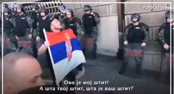 Урош је након овог говора ухапшен и пребијен (видео) Урош је након овог говора ухапшен и пребијен (видео)