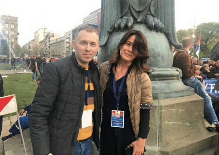„ПОШТЕНА СРБИЈА“: Сузана Васиљевић у друштву криминалца „ПОШТЕНА СРБИЈА“: Сузана Васиљевић у друштву криминалца
