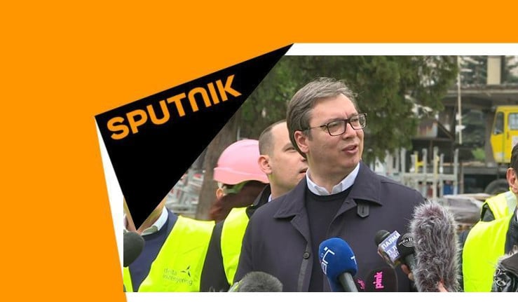 Руски Спутник дематује Вучићеве оптужбе и лажи! Руски Спутник дематује Вучићеве оптужбе и лажи!