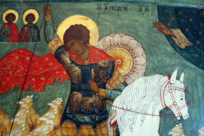 Данас славимо празник Светог Великомученика Георгија Данас славимо празник Светог Великомученика Георгија