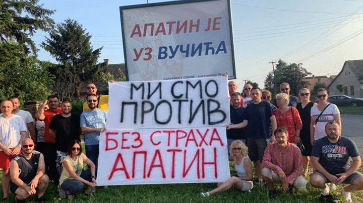 Удружење грађана "Без страха" из Апатина: Вучић у Апатину отвара већ отворене јаслице Удружење грађана "Без страха" из Апатина: Вучић у Апатину отвара већ отворене јаслице