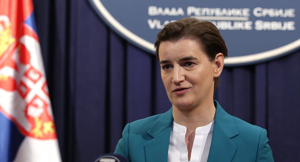 Брнабић: Не прихватам оставку Шарчевића Брнабић: Не прихватам оставку Шарчевића