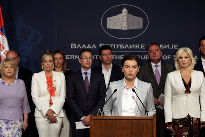 Брнабићка: Задовољна сам радом владе, мењамо Србију Брнабићка: Задовољна сам радом владе, мењамо Србију