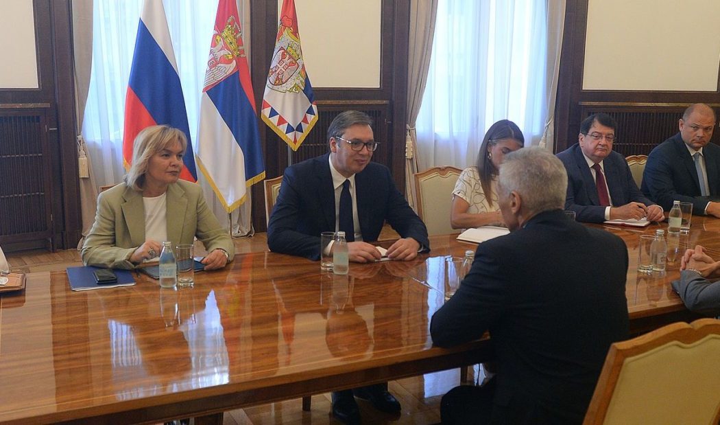 ХАРЧЕНКО СА ВУЧИЋЕМ: Русија ће помоћи око КиМ, али само у оквиру међународног права ХАРЧЕНКО СА ВУЧИЋЕМ: Русија ће помоћи око КиМ, али само у оквиру међународног права