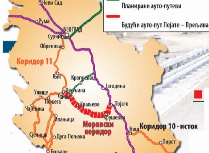 АМЕРИKАНЦИ и ТУРЦИ ће нам градити Моравски коридор АМЕРИKАНЦИ и ТУРЦИ ће нам градити Моравски коридор