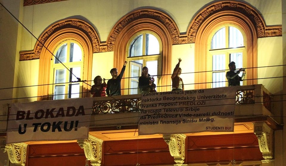 Студенти у блокади: Истераћемо плагијат Синише Малог на чистац Студенти у блокади: Истераћемо плагијат Синише Малог на чистац