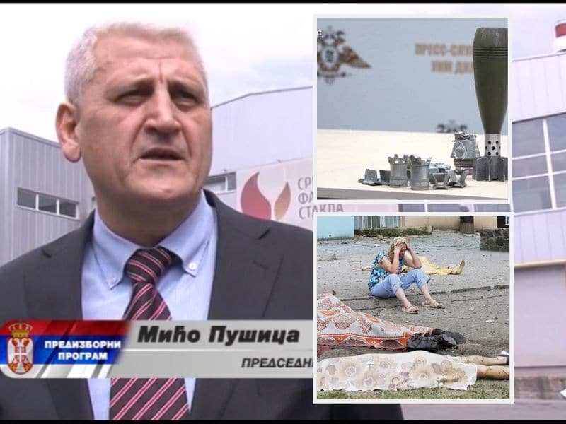 Тепић: Вучићу, иза извоза мина у Украјину стоји Милорад Пушица, члан ГО СНС