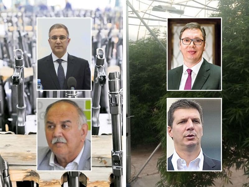 У Србији је рат режимских кланова, трговина оружјем јe атар Стефановића, а производњом дроге баве се Вучићи У Србији је рат режимских кланова, трговина оружјем јe атар Стефановића, а производњом дроге баве се Вучићи