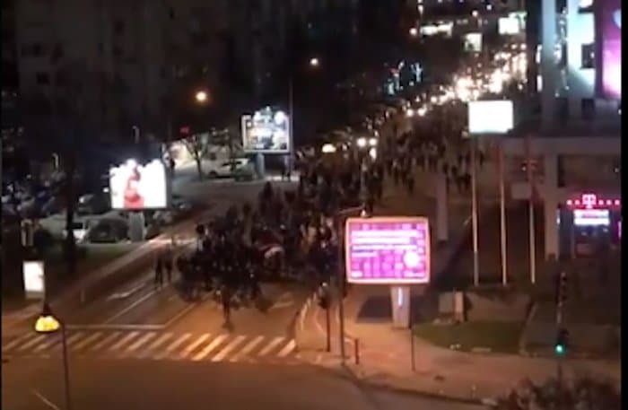 Овако је ноћас у Подгорици (видео) Овако је ноћас у Подгорици (видео)