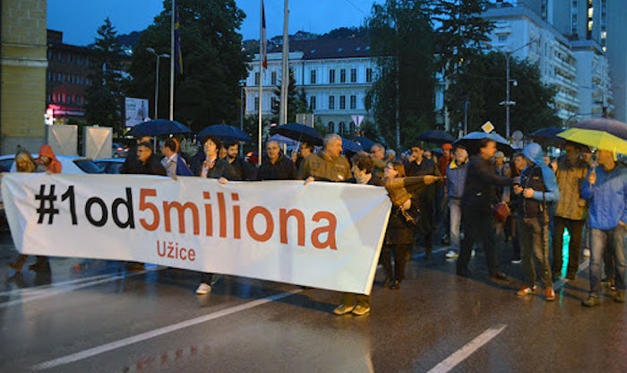 Ужички одбор „1 од 5 милиона“ противи се учешћу те организације на изборима: Бојкот је једини вид отпора диктатури Ужички одбор „1 од 5 милиона“ противи се учешћу те организације на изборима: Бојкот је једини вид отпора диктатури