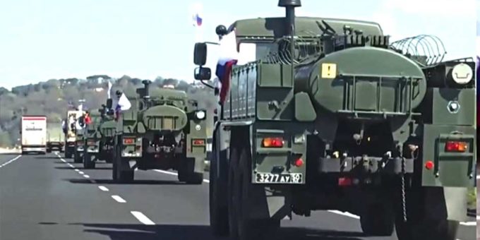 БЕРГАМО: Руси у овом граду концентрисали технику која за сат времена чисти 20 хиљада “квадрата” БЕРГАМО: Руси у овом граду концентрисали технику која за сат времена чисти 20 хиљада “квадрата”