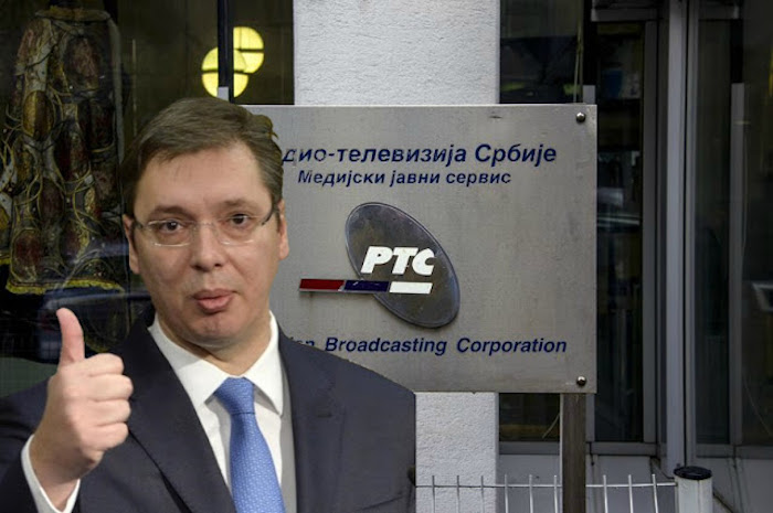 За Вучића и СНС резервисано невероватних 80% политичког програма на РТС-у За Вучића и СНС резервисано невероватних 80% политичког програма на РТС-у