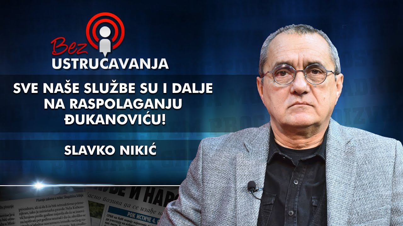 Славко Никић - Све наше службе су и даље на располагању Ђукановићу! (видео) Славко Никић - Све наше службе су и даље на располагању Ђукановићу! (видео)