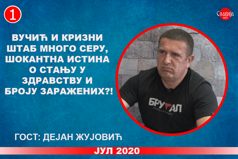 ИНТЕРВЈУ: Дејан Жујовић - Вучић и Kризни штаб много серу, истина о стању у здравству! (видео)