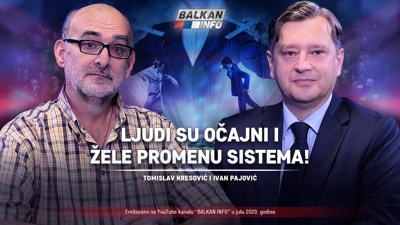 АKТУЕЛНО: Томислав Kресовић и Иван Пајовић - Људи су очајни и желе промену система! (видео)
