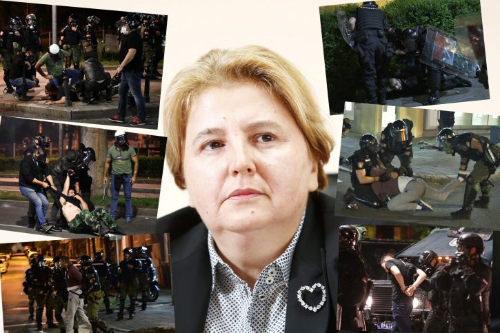 Побуњени универзитет захтева оставку Загорке Доловац Побуњени универзитет захтева оставку Загорке Доловац