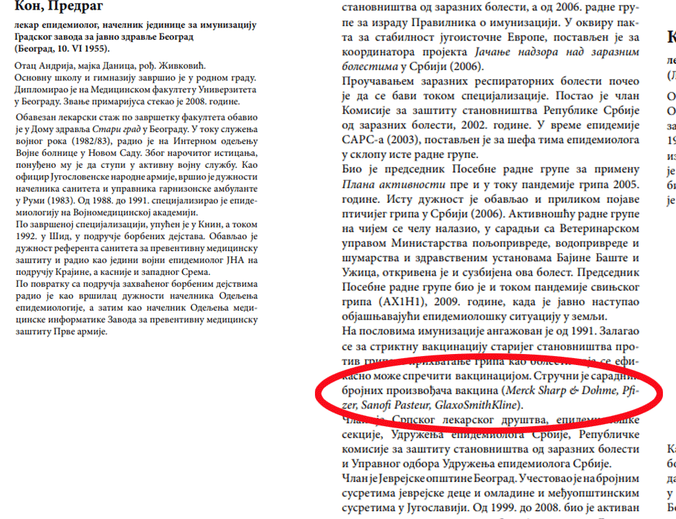 НАМАГАРЧИО ЦЕЛУ НАЦИЈУ: Србија купује вакцину од компаније у којој је Kон саветник!