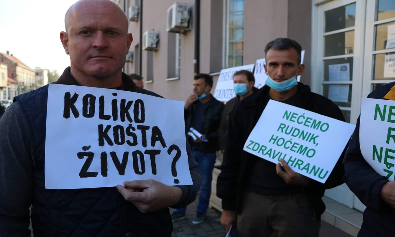 Незадовољни грађани Србије све гласнији против инвестиције Рио Тинта у рудник јадарита Незадовољни грађани Србије све гласнији против инвестиције Рио Тинта у рудник јадарита