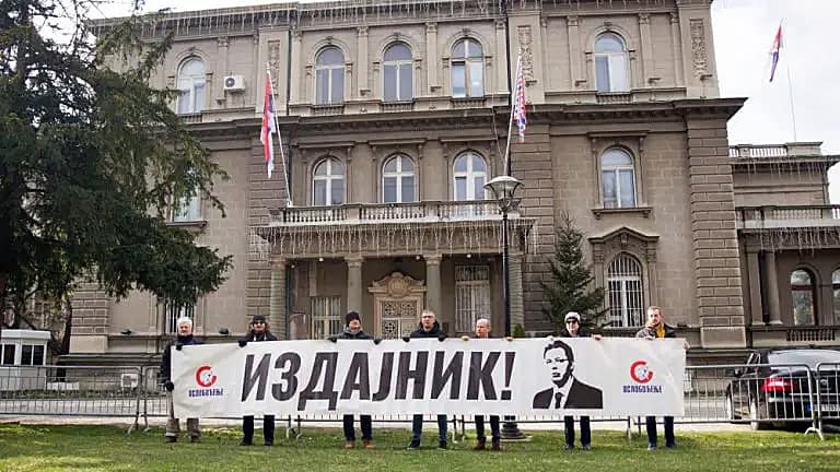 Сутра протест испред Председништва за одбрану Србије и против издајничког режима Сутра протест испред Председништва за одбрану Србије и против издајничког режима