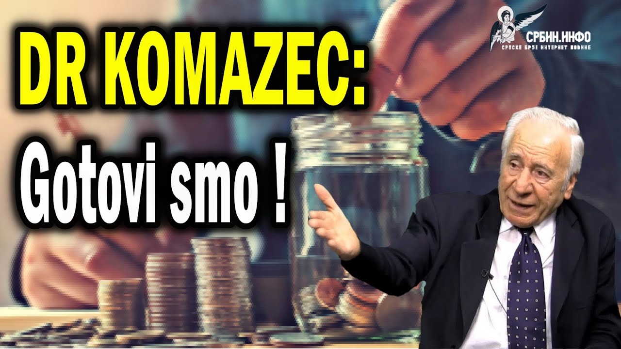 Др Комазец: Србија је дужна 42,3 милијарде евра, радићемо од сада само за камате! (видео) Др Комазец: Србија је дужна 42,3 милијарде евра, радићемо од сада само за камате! (видео)